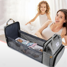 Load image into Gallery viewer, All-in-one Baby Diaper Backpack