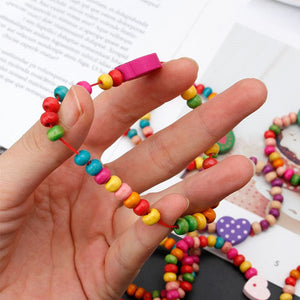 Colourful Wooden Bracelets