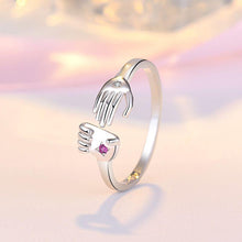 Load image into Gallery viewer, Adjustable Hand Hug Ring