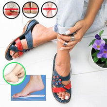 Load image into Gallery viewer, Women&#39;s Summer Floral Comfortable Sandals