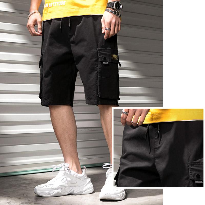 Summer Overalls Men Casual Shorts