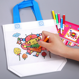 DIY Painting Non-Woven Bag for Children