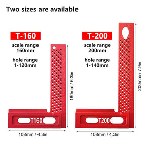 160/200mm Square T-type Scriber Mark Tool