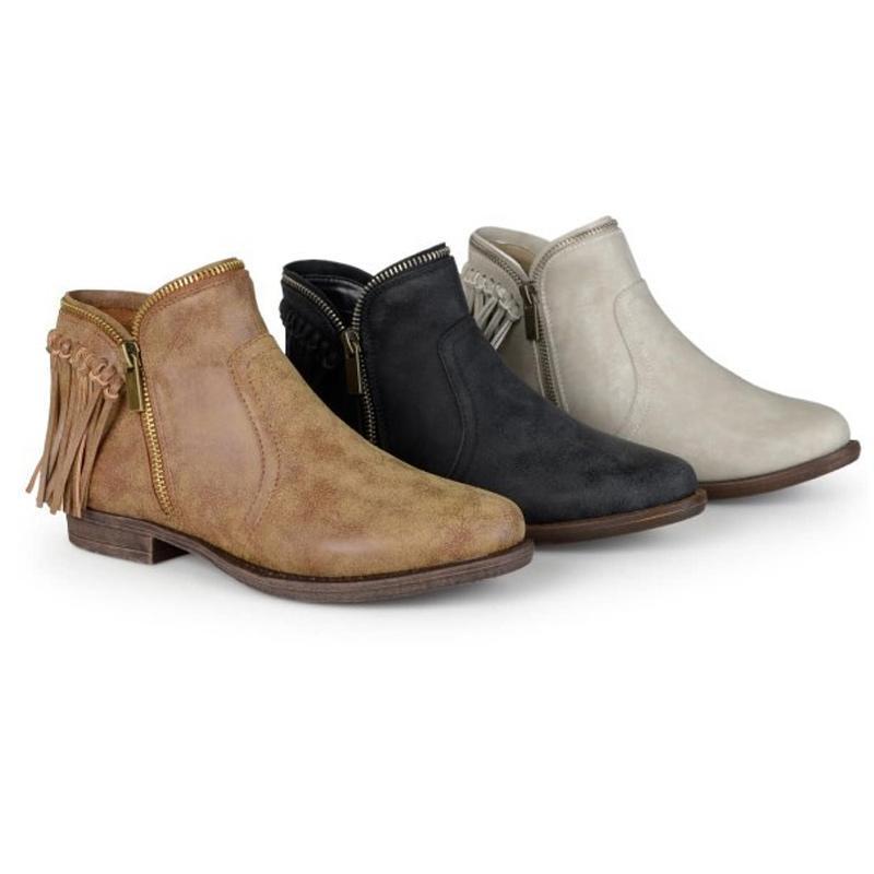 Women Casual Platform Zipper Boots