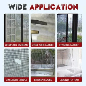 Prevents Intruding Insects Screen Repair Kit