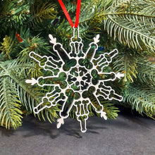 Load image into Gallery viewer, Funny Snowflake Ornament