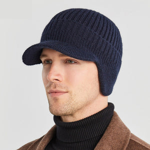 Outdoor Riding Elastic Warm Ear Protection Knitted Hat