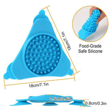 Load image into Gallery viewer, Silicone Food Plate for Pet Bathing