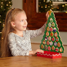 Load image into Gallery viewer, Countdown to Christmas Wooden Advent Calendar