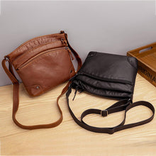 Load image into Gallery viewer, Multi-Compartment Leather Bag