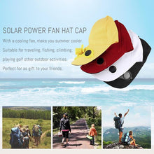 Load image into Gallery viewer, Solar Powered Cooling Cap