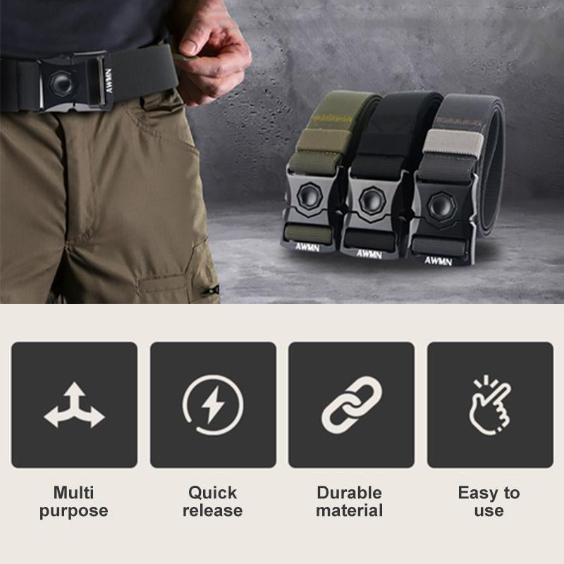 Automatic Buckle Tactical Belt