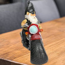 Load image into Gallery viewer, THE BIKER GNOME STATUE