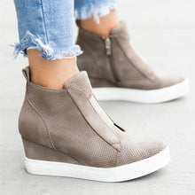 Load image into Gallery viewer, Woman Casual Wedge Sneaker