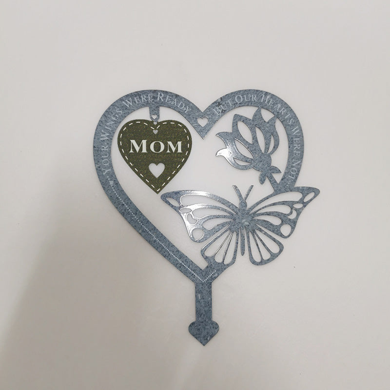 Memorial Gift Angel Feather Ornament - Garden Memorial Plaque