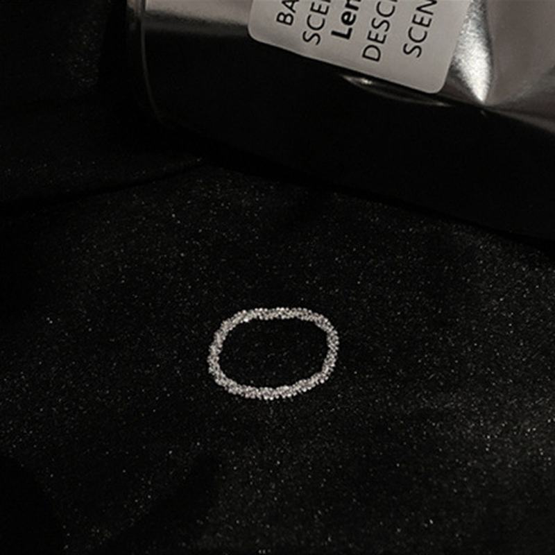 Simple Thin Glitter Ring