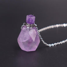 Load image into Gallery viewer, Crystal Perfume Diffuser Necklace