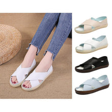 Load image into Gallery viewer, Women&#39;s soft bottom shoes in solid color