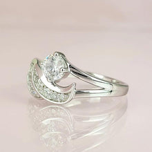 Load image into Gallery viewer, Angel&#39;s Wing Embrace Ring