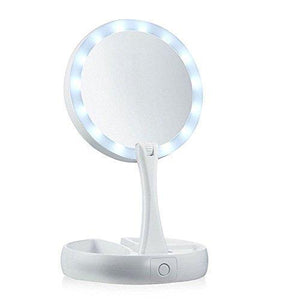 Hirundo LED Folding Makeup Mirror