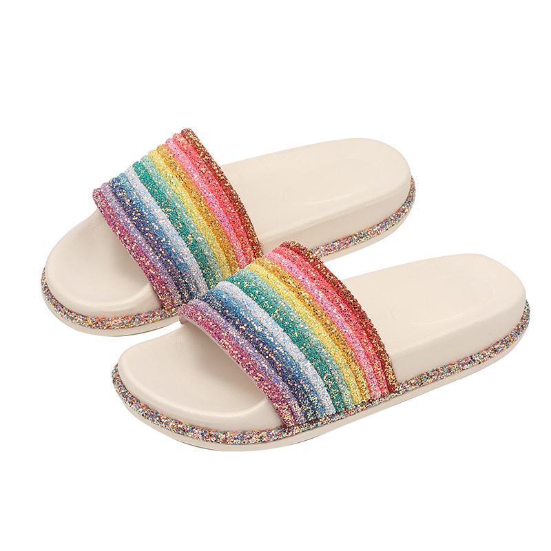 Rainbow Slipper