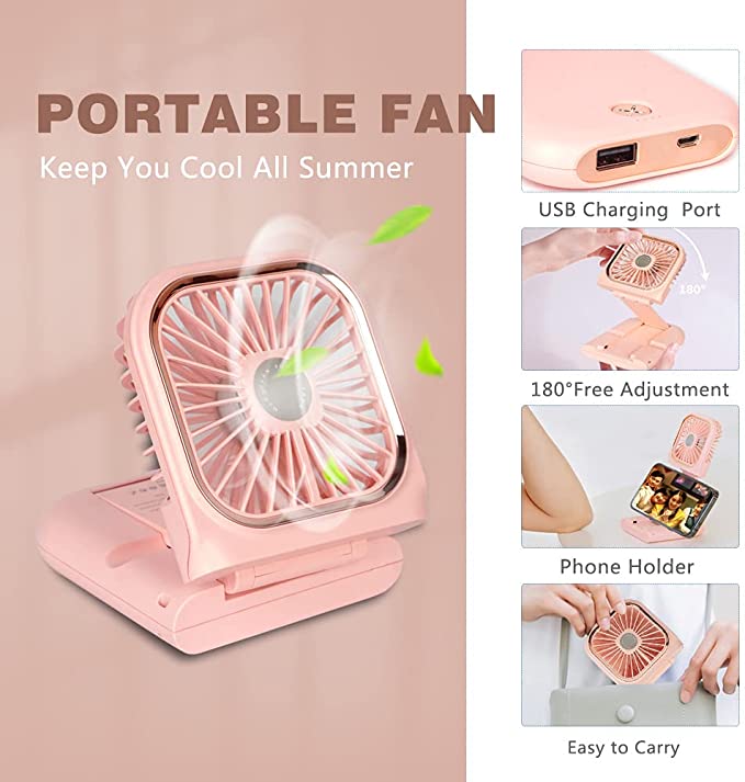 Portable Hanging Neck Fan