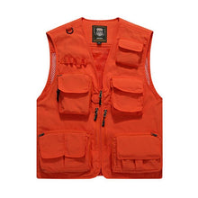 Load image into Gallery viewer, Outdoor Lightweight Mesh Fabric Vest with 16 Pockets