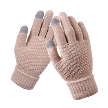 Load image into Gallery viewer, Jacquard Thick Touch Screen Gloves