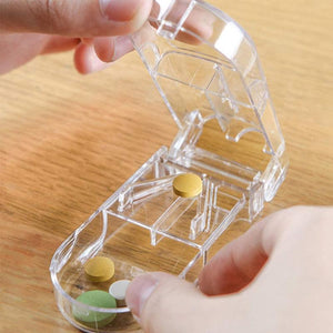 Portable Pill Cutter Pill Organizer