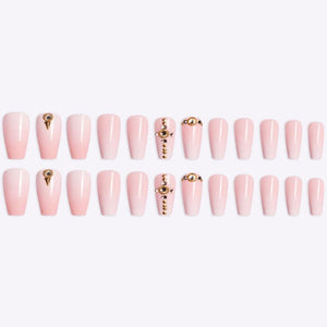 Shiny Rhinestone Nail Patch (24PCS)