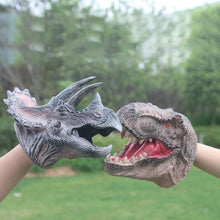 Load image into Gallery viewer, Dinosaur Hand Puppet Gloves