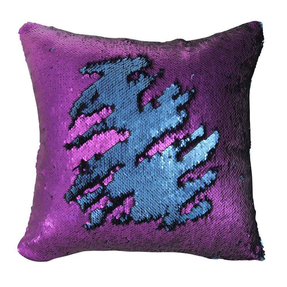 Hirundo Amazing Reversible Sequin Pillow, insert included