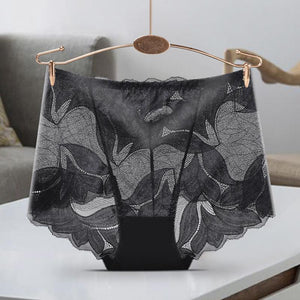 Women Embroidery Lace Panties