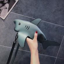 Load image into Gallery viewer, Lovely Shark Shaped Crossbody Bag