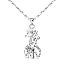 Load image into Gallery viewer, Giraffe Pendant Necklace