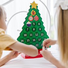 Load image into Gallery viewer, Countdown to Christmas Wooden Advent Calendar