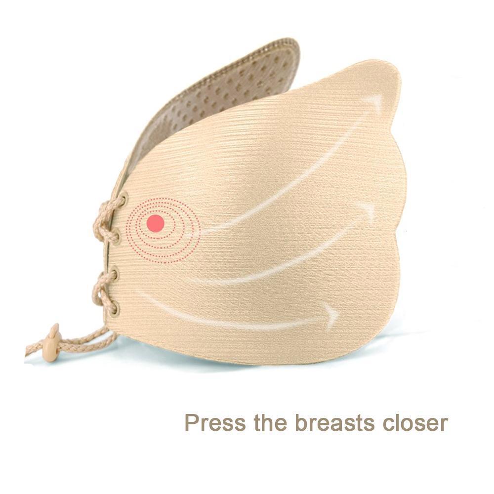 Strapless Push Up Self-adhesive Bra