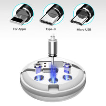 Load image into Gallery viewer, Magnetic 3-in-1 Charging Cable