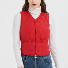 Load image into Gallery viewer, Down Cotton Vest