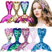 Load image into Gallery viewer, Mermaid Glitter Hair Clip