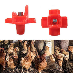 Horizontal Side Mount Chicken Waterer (10 PCS)