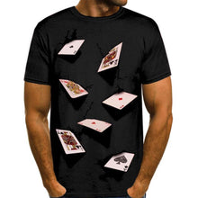 Load image into Gallery viewer, 3D Printing Playing Cards T-Shirt