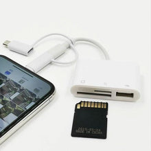 Load image into Gallery viewer, 3-in-1 SD TF USB Card Reader OTG Adapter