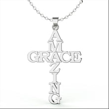 Load image into Gallery viewer, Amazing Grace Cross Necklace