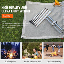 Load image into Gallery viewer, Outdoor Folding Bonfire Rack