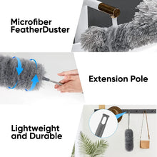 Load image into Gallery viewer, Retractable Washable Curved Microfiber Duster