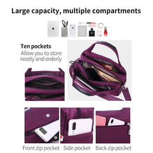 Load image into Gallery viewer, Waterproof Nylon Handbag