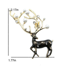 Load image into Gallery viewer, Exquisite Deer Brooch