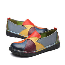 Load image into Gallery viewer, New Fashion Women&#39;s Leather Flat Shoes