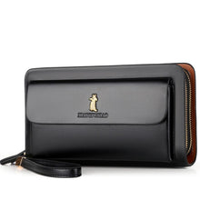 Load image into Gallery viewer, Double Zipper Clutch Wallet for Men